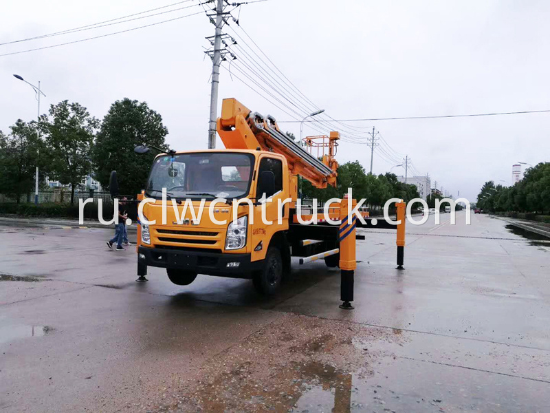 telescopic platform truck 1